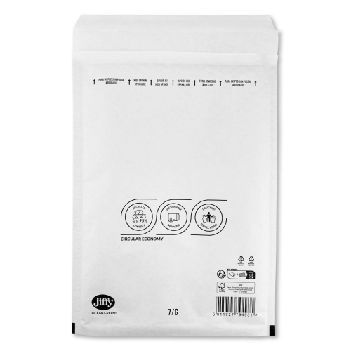 Jiffy White Padded Bag